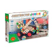 Bouwset Constructor Junior 3-in-1 vorkheftruck 88 stuks - Alexander Toys AT2159